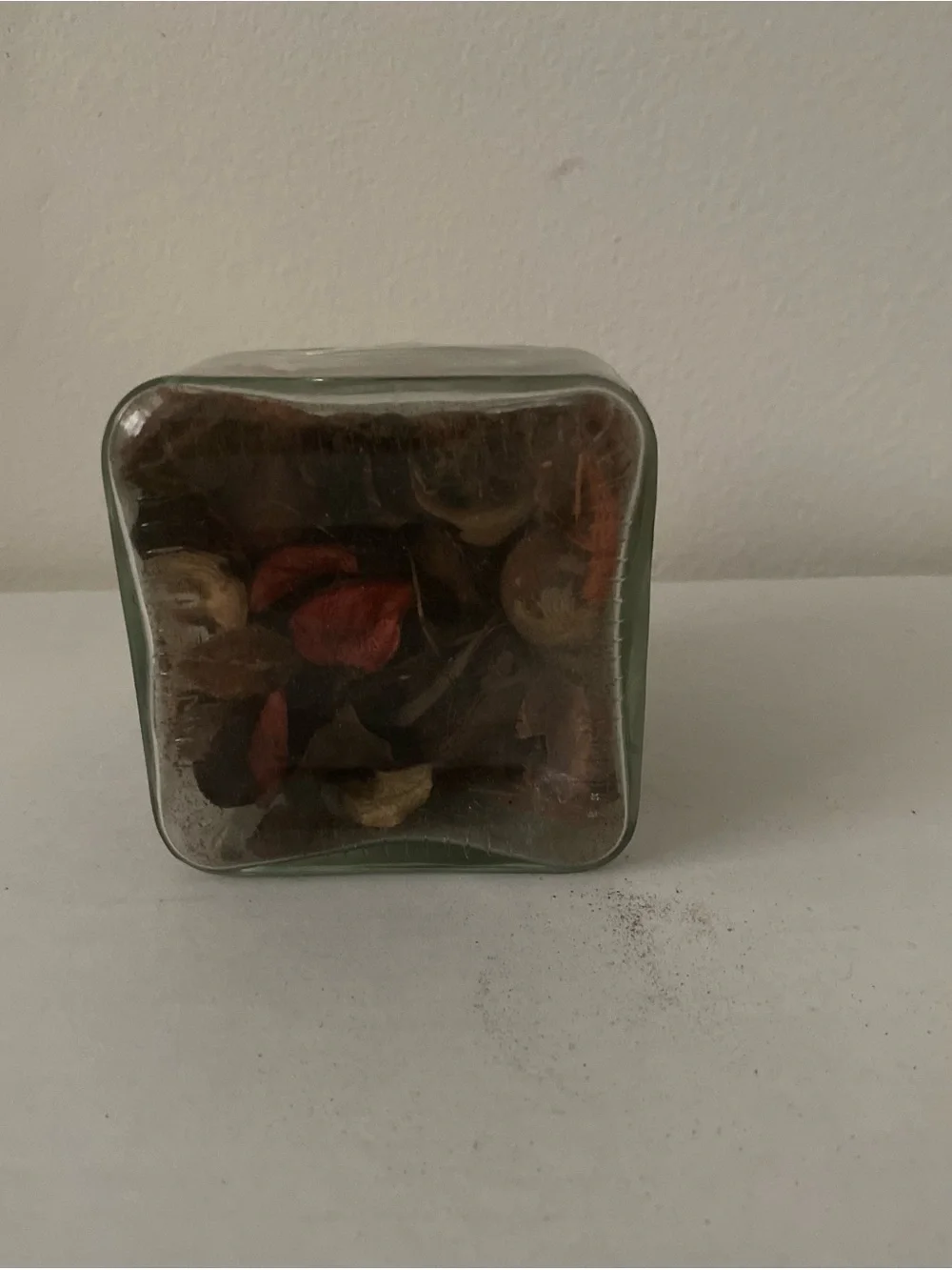 Cork-Top Glass Jar with Brown Potpourri - Home Accents